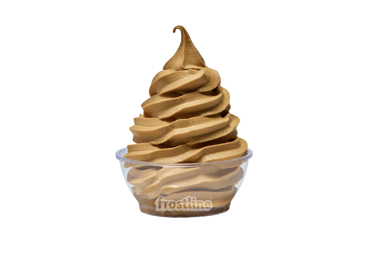 Frostline® Salted Caramel Flavored Soft Serve Mix, Artificially Flavored
